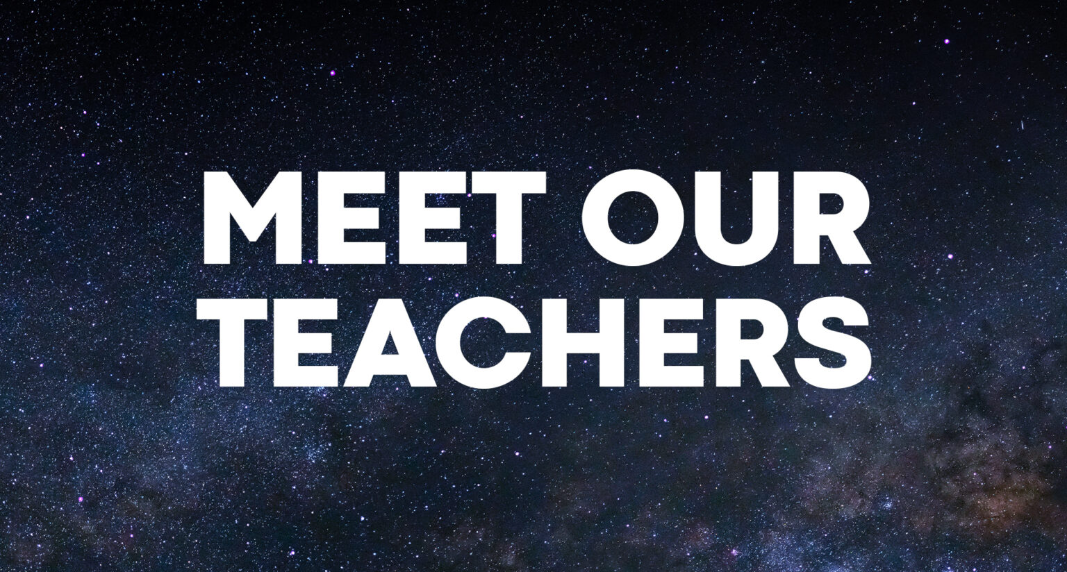 Meet Our Teachers – Indian River Church